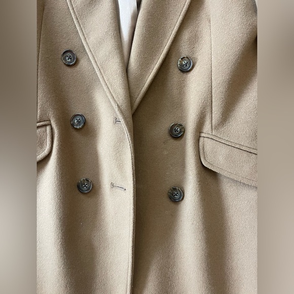 J. Crew Tan Double-Breasted Trench Coat - Picture 4 of 9